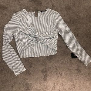 Cropped blouse